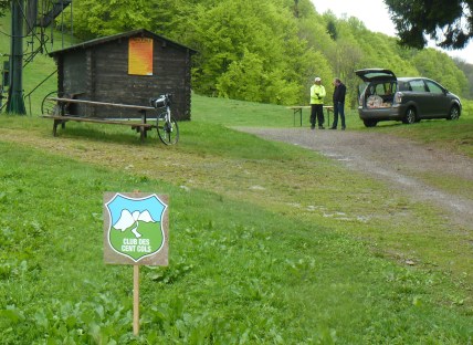 Accueil des Centcolistes auberge de la vielle douane (vélomaxou)