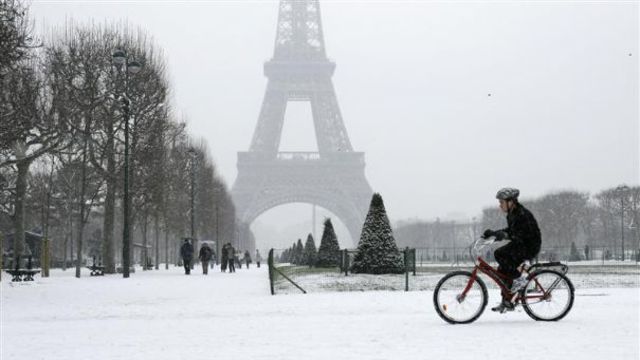 neige paris
