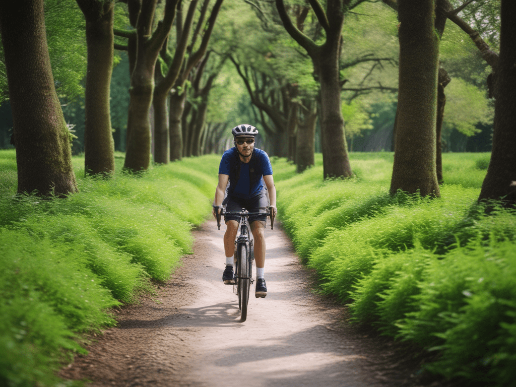 Découvrez la beauté naturelle de Thann à vélo : Parcours abrités et charmantes maisons camouflées dans la&nbsp;verdure